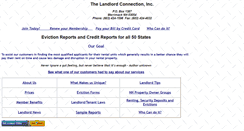 Desktop Screenshot of landlordconnection.com
